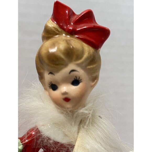 Vintage Josef Originals Christmas Musical Red Dress Works - Picture 4 of 10